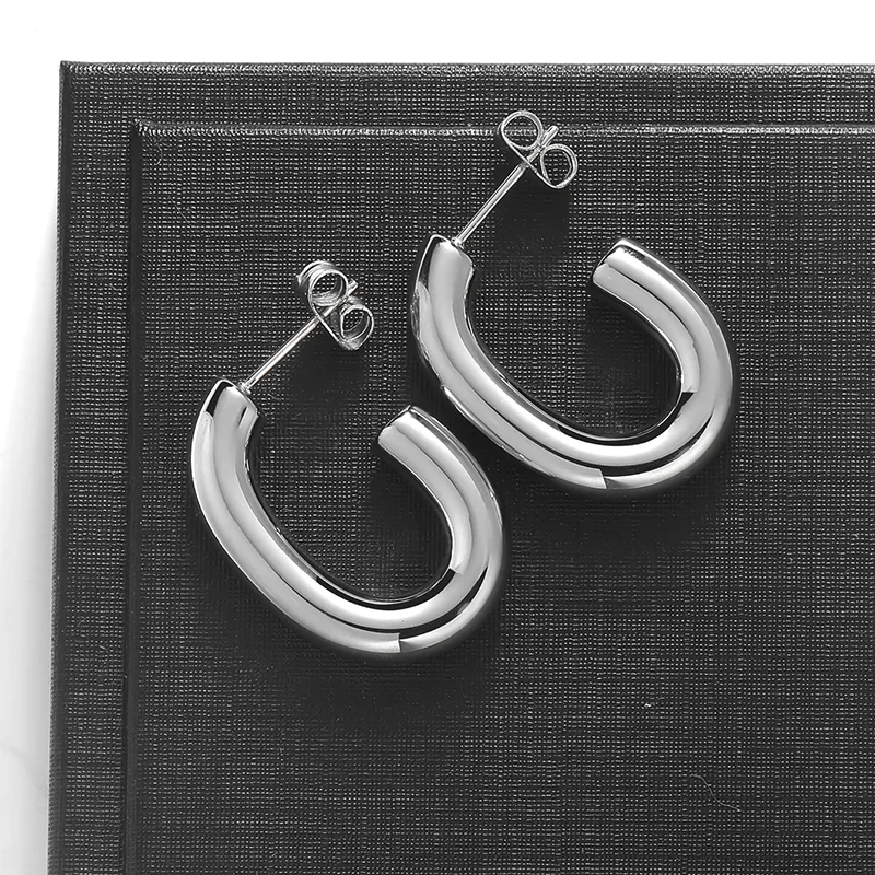Boucle d'oreille ambre