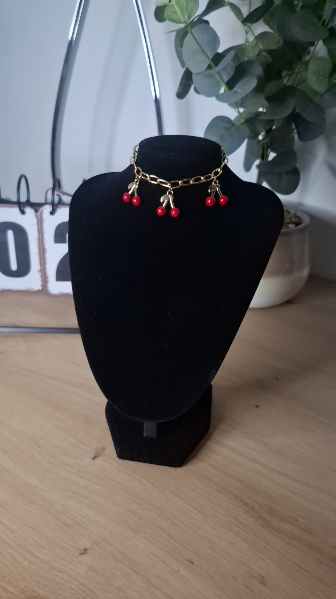 Bracelet cerise